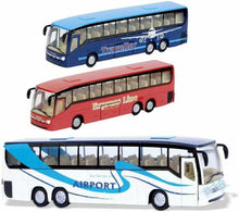 Load image into Gallery viewer, Teamsterz City Coach Airport Bus Vehicle Boys Toys DieCast Birthday Gift New
