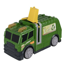 Load image into Gallery viewer, Teamsterz Medium 10&quot; Garbage Truck Bin Lorry Light &amp; Sound Recycling Vehicle Toy
