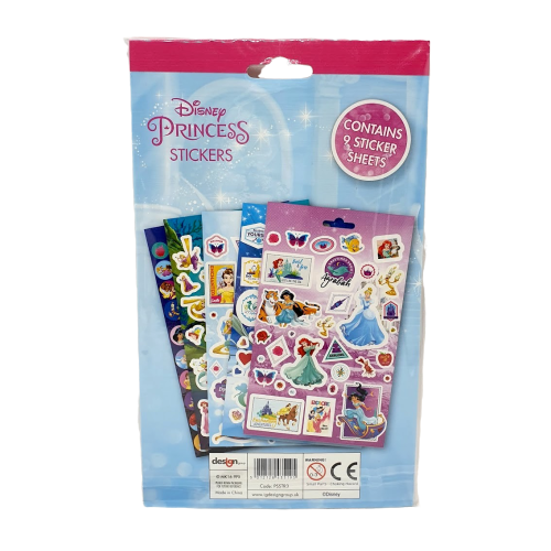 Disney Princess 700 Stickers Book Sticker Creative Fun Activity Party Bag Filler