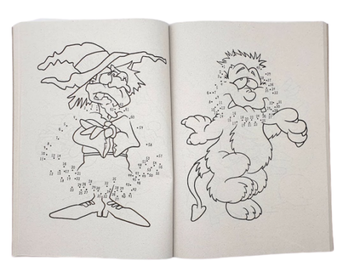 A4 Super Jumbo Children Dot To Dot Book Animals Fun Kids Activity Puzzle Book