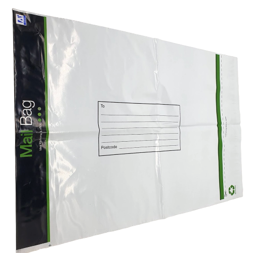 5 x Large Strong White Mailing Bags Weatherproof Peel & Seal - 335mm x 430mm