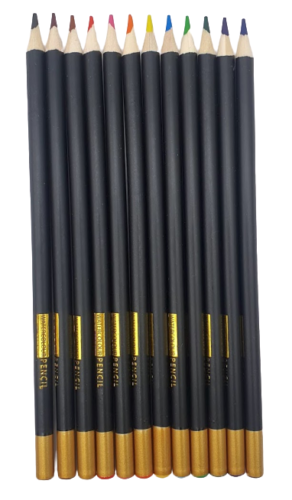 12 Watercolour Artist Pencils For Drawing Painting Sketching Art Water Colour