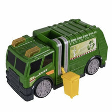 Load image into Gallery viewer, Teamsterz Medium 10&quot; Garbage Truck Bin Lorry Light &amp; Sound Recycling Vehicle Toy
