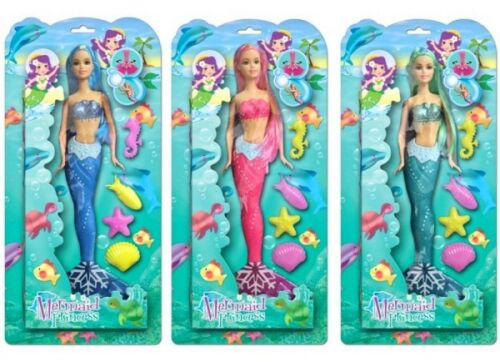 Swimming Mermaid Princess Doll – Bath & Water Play Toy for Kids, Girls & Boys