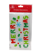 Load image into Gallery viewer, Christmas Window Stickers Xmas Santa Removable Gel Decals Wall Home Shop Decor

