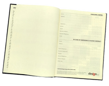Load image into Gallery viewer, 2022 A5 Day to Page Desk Diary Planner Padded Cover Diary Office Organiser Gift

