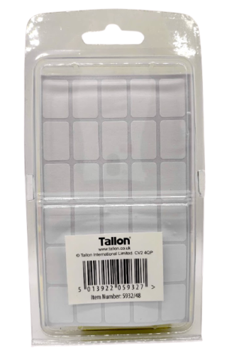 510 Small White Sticky Labels 19 x 12mm – Self-Adhesive Price Stickers & Plain Labelling Tags | Retail, Office, Craft & Home Organisation