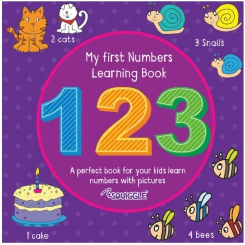 Kids Home Learning Books Reading Writing Alphabet Numbers Educational Activity