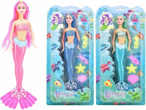 Swimming Mermaid Princess Doll – Bath & Water Play Toy for Kids, Girls & Boys