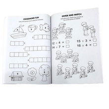 Load image into Gallery viewer, A4 Super Jumbo Kids Children Activity Book 192 Pages Animal Colouring Puzzle New
