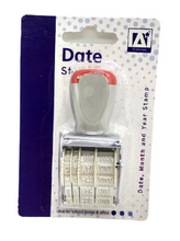Load image into Gallery viewer, Adjustable Manual Rubber Date Stamp Stamper School Home Office Work 2018 to 2029

