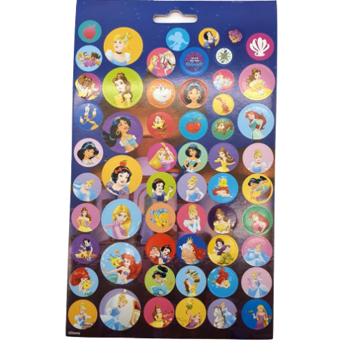 Disney Princess 700 Stickers Book Sticker Creative Fun Activity Party Bag Filler