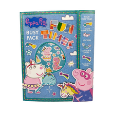 Load image into Gallery viewer, Peppa Pig Busy Pack Childrens Activity Stickers Stocking Filler Gift

